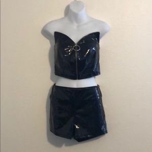 Blanc Noir Black Women's Shorts